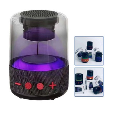 Portable Creative Light Wireless Bluetooth Speaker